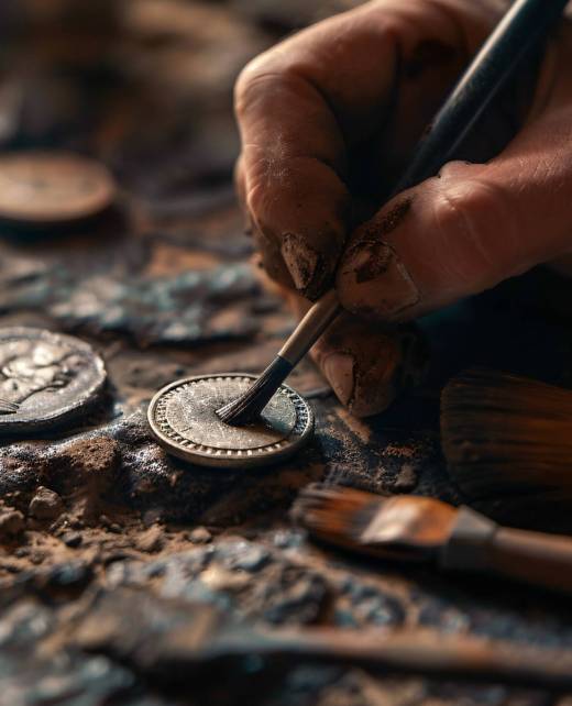 scene-d-un-site-archeologique-avec-d-anciens-vestiges-et-decouvertes